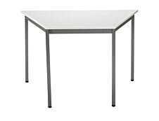 Table modulaire trapezoïdale - L120 x H60 x P60 cm - gris clair