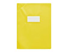Oxford Strong Line - Protège cahier sans rabat - 17 x 22 cm - jaune opaque