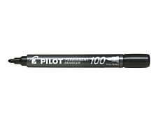 Pilot 100 - Marqueur permanent - pointe ogive - noir