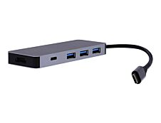 T'nB iClick 6 in 1 USB-C - station d'accueil 6 ports - HDMI, 3 USB 3.0, 2 USB-C