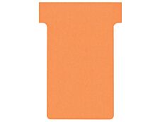 Nobo - 100 Fiches en T - Taille 2 - orange