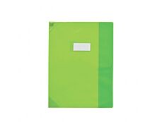 Oxford Strong Line - Protège cahier sans rabat - 17 x 22 cm - vert translucide
