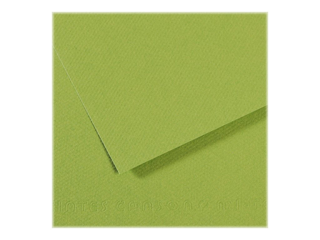 Canson Mi-Teintes - Papier à dessin - 50 x 65 cm - vert pomme