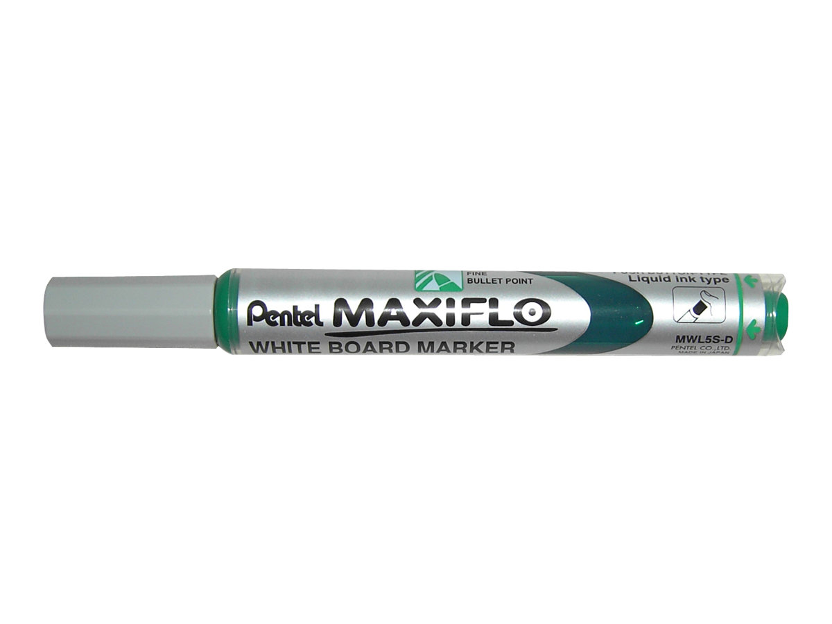 Pentel MAXIFLO - Marqueur effaçable - pointe ogive - vert