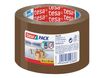 Tesapack Extra Strong - 3 Rubans adhésifs d'emballage - 50 mm x 66 m - havane