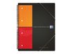 Oxford Meetingbook - Cahier à spirale A4 (21x29,7 cm) - 160 pages - petis carreaux (5x5 mm)
