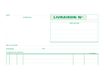 Exacompta - Manifold Carnet de livraisons - 50 dupli - A4