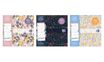 Calendrier Flowers 16 mois - 30 x 30 cm - différents modèles disponibles - Oxford