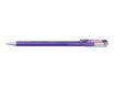 Pentel Hybrid Dual Metallic - Roller 2 effets de couleur - violet clair/rouge bleu