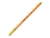 STABILO point 88 - Feutre fin - 0.4 mm - jaune moutarde