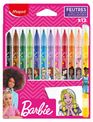 Maped Licence Barbie - 12 Feutres en pochette carton