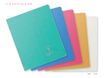 Clairefontaine Koverbook Silver - Carnet polypro 17 x 22 cm - 96 pages - grands carreaux (Seyes) - disponible dans différentes couleurs