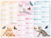 Oberthur - Calendrier Chatons - 6 mois par page - 270 x 210 mm - daté