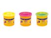 JOVI BLANDIVER - 3 pots de pâte à modeler - 110 g - jaune fluo, vert fluorescent, phosphorescent magenta