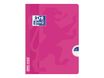 Oxford Openflex - Cahier polypro 17 x 22 cm - 96 pages - grands carreaux (seyès) - disponible dans différentes couleurs