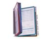 Durable Vario - Support mural de consultation avec 10 pochettes A4 - couleurs assorties