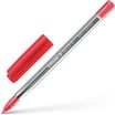 Schneider Tops 505 M- Stylo-bille - Rouge – Pointe Moyenne avec Corps Transparent et Capuchon Clip
