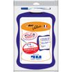 BIC Kids - Ardoise Velleda blanche - 20 x 31 cm - double face - cadre violet