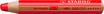 STABILO Woody 3 in 1 - Crayon de couleur pointe large - rouge