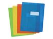 Oxford Strong Line - Protège cahier sans rabat - A4 (21x29,7 cm) - disponible dans différentes couleurs translucides