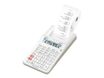 Casio HR-8RCE - Calculatrice imprimante - LCD - 12 chiffres - alimentation batterie - blanc