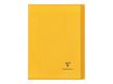 Clairefontaine Koverbook - Cahier polypro A4 (21x29,7 cm) - 96 pages - grands carreaux (Seyes) - jaune