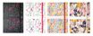 Agenda à élastique Oxford Flowers - 1 semaine sur 2 pages - 10 x 15 cm - disponible dans différents modèles - Hamelin