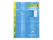 Clairefontaine - feuilles simples A4 - 200 pages - grands carreaux (Seyes) - perforées
