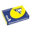Clairefontaine Trophée - Papier couleur - A4 (210 x 297 mm) - 80 g/m² - Ramette de 500 feuilles - jaune soleil