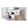 3483600598141-Casier pour bibliothèque XENON - Merisier italien-Angle droit-1