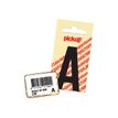 8711234223159-Pickup - Étiquette autocollante - 90 mm - Lettre P - rouge brillant-Avant-0