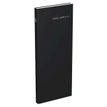 3147281102003-Lecas Comptoir Long Euro Centimes - Agenda 1 jour par page - 14 x 35 cm - noir--0