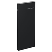 3147281102010-Lecas Comptoir Long Travers - Agenda 1 jour par page - 14 x 35 cm - noir-P_10910201_1-0