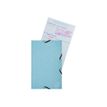 3130630555773-Exacompta Aquarel - Chemise à rabats + 25 fiches bristol 12,5x20 cm (4 couleurs assorties)-Avant-0
