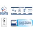 3270241190083-Apli Agipa - 1400 Étiquettes adhésives blanches multi-usages - 105 x 42 mm - coins droits - réf 1190--1