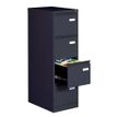 Classeur métallique pour dossiers suspendus - 4 tiroirs - H132 x L41 x P62 cm - anthracite