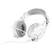8713439208641-TRUST GXT 322W Carus - Casque gamer filaire avec micro - blanc-Angle droit-1