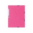 Exacompta Nature Future - Chemise à 3 rabats - A4 - pour 250 feuilles - fushia