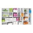 4002432398065-Leitz Click & Store - Boîte de rangement- orange métallisé-Angle gauche-3