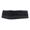 3303170110508-T'nB - clavier filaire ergonomique - Azerty - noir-Avant-1