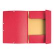 Exacompta Nature Future - 10 Chemises à 3 rabats - A4 - pour 250 feuilles - rouge