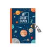 8051122269914-Legami My secret diary - Journal intime planètes avec cadenas-Avant-0