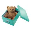 4002432103799-Leitz Click & Store - Boîte de rangement A4 - bleu iceberg-Angle droit-3