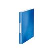 4002432106356-Leitz WOW - classeur à anneaux - pour A4 - capacité : 190 feuilles - bleu métallisé-P_300018796_1-0