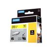 0071701180582-DYMO Rhino tubes thermorétractables - Polyoléfine - noir sur jaune - rouleau (1,9 cm x 1-P_300023883_3-3