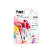 3329689754101-Clairefontaine PaintON - Bloc encollé - A4 - 24 feuilles - blanc, gris, noir, naturel, de-P_300031563_2-0