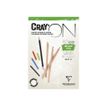 3329689750288-Clairefontaine Cray'On - Bloc encollé - A3 - 30 feuilles - blanc extra-P_300053428_1-0