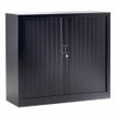 0403000553420-Armoire basse monobloc à rideaux - 105x120x45cm - noir-P_300055342_1-0