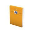 3020121062753-Oxford - Bloc notes - 7,4 x 10,5 cm - 160 pages - petits carreaux - 80G - orange-P_301201_2-1
