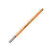 4006381579391-STABILO point 88 - Feutre fin - 0.4 mm - gris perle-Angle gauche-0